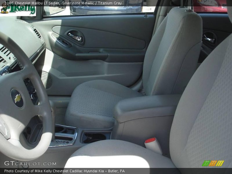 Silverstone Metallic / Titanium Gray 2006 Chevrolet Malibu LT Sedan