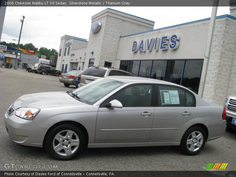 Silverstone Metallic / Titanium Gray 2006 Chevrolet Malibu LT V6 Sedan