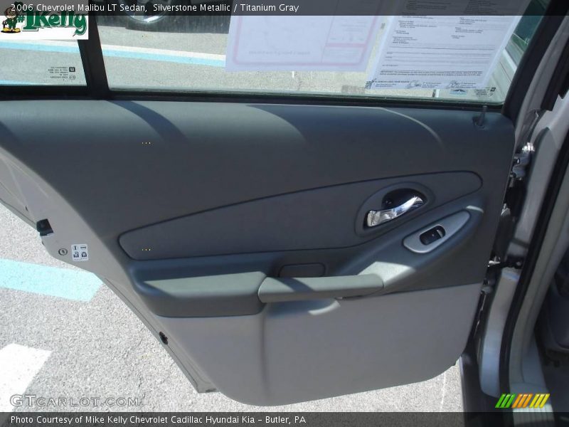 Silverstone Metallic / Titanium Gray 2006 Chevrolet Malibu LT Sedan
