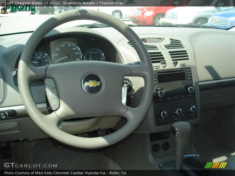 Silverstone Metallic / Titanium Gray 2006 Chevrolet Malibu LT Sedan