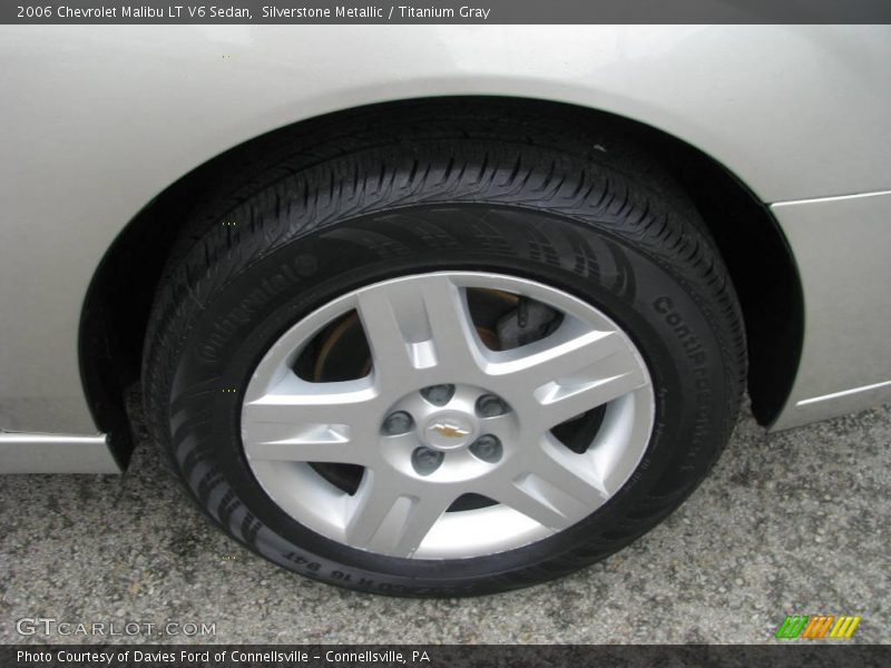 Silverstone Metallic / Titanium Gray 2006 Chevrolet Malibu LT V6 Sedan