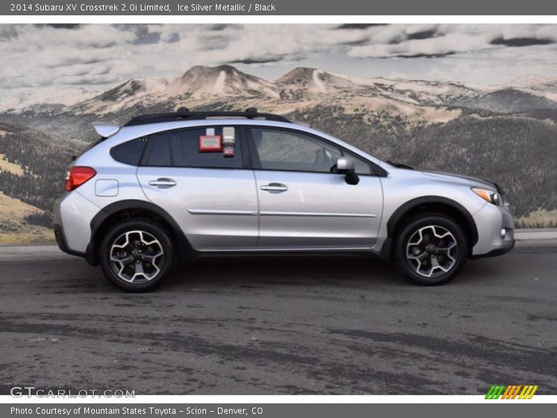 Ice Silver Metallic / Black 2014 Subaru XV Crosstrek 2.0i Limited