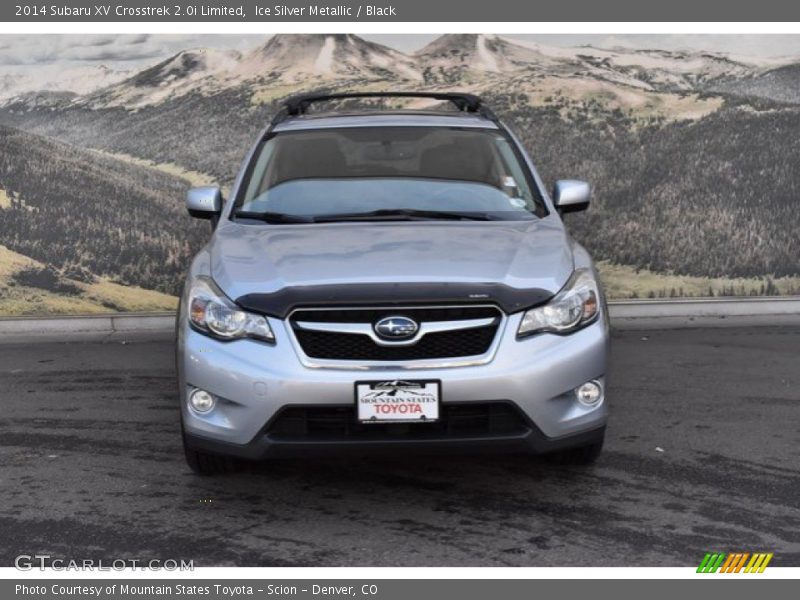 Ice Silver Metallic / Black 2014 Subaru XV Crosstrek 2.0i Limited