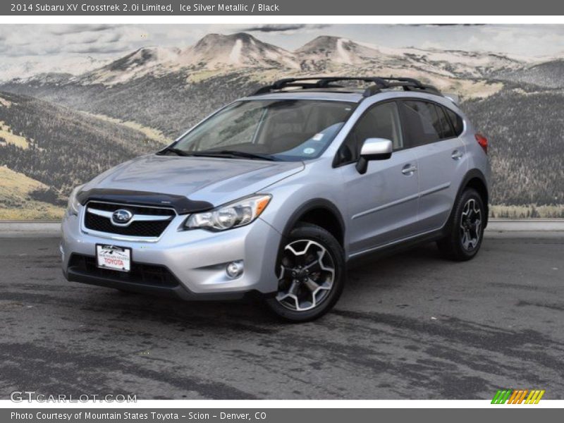 Ice Silver Metallic / Black 2014 Subaru XV Crosstrek 2.0i Limited