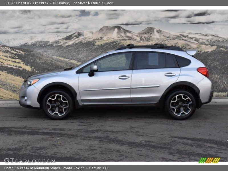 Ice Silver Metallic / Black 2014 Subaru XV Crosstrek 2.0i Limited