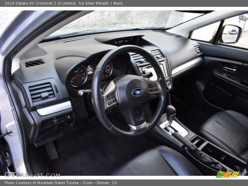 Ice Silver Metallic / Black 2014 Subaru XV Crosstrek 2.0i Limited