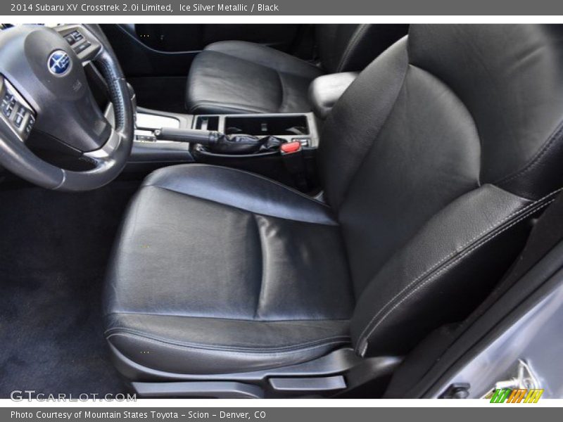Ice Silver Metallic / Black 2014 Subaru XV Crosstrek 2.0i Limited