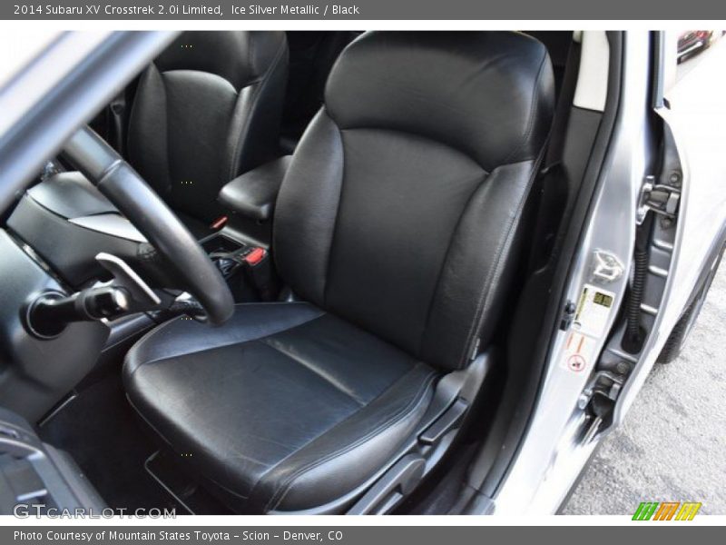Ice Silver Metallic / Black 2014 Subaru XV Crosstrek 2.0i Limited