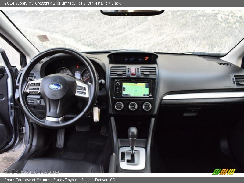 Ice Silver Metallic / Black 2014 Subaru XV Crosstrek 2.0i Limited