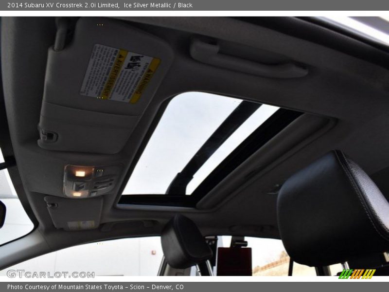 Ice Silver Metallic / Black 2014 Subaru XV Crosstrek 2.0i Limited