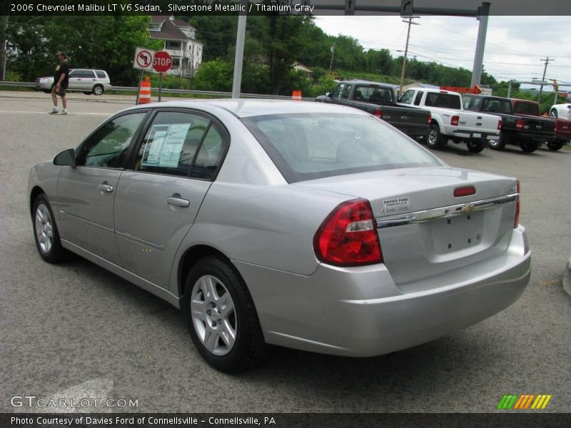 Silverstone Metallic / Titanium Gray 2006 Chevrolet Malibu LT V6 Sedan