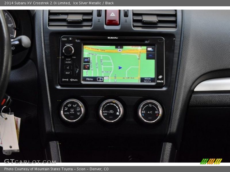 Ice Silver Metallic / Black 2014 Subaru XV Crosstrek 2.0i Limited