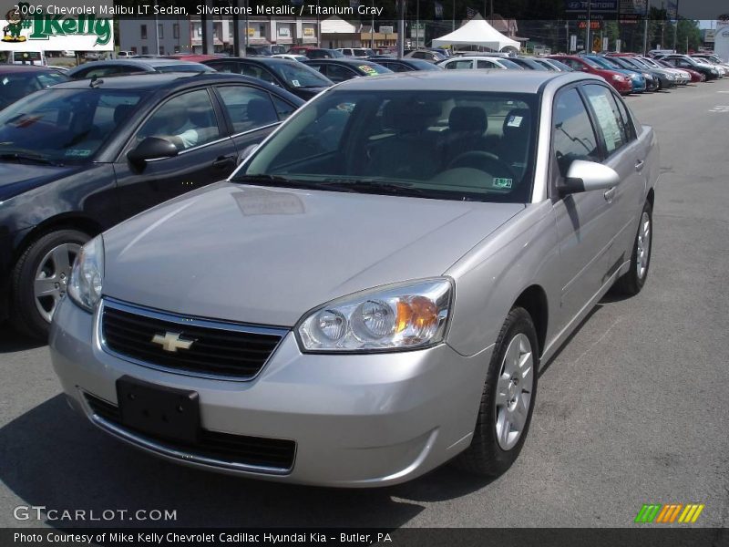 Silverstone Metallic / Titanium Gray 2006 Chevrolet Malibu LT Sedan