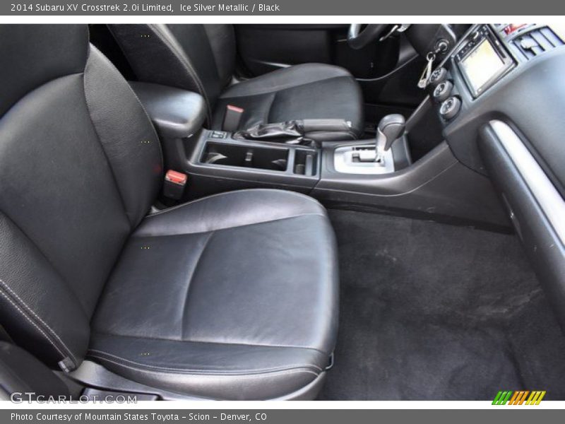 Ice Silver Metallic / Black 2014 Subaru XV Crosstrek 2.0i Limited
