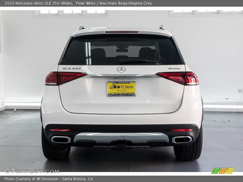 Polar White / Macchiato Beige/Magma Grey 2020 Mercedes-Benz GLE 350 4Matic