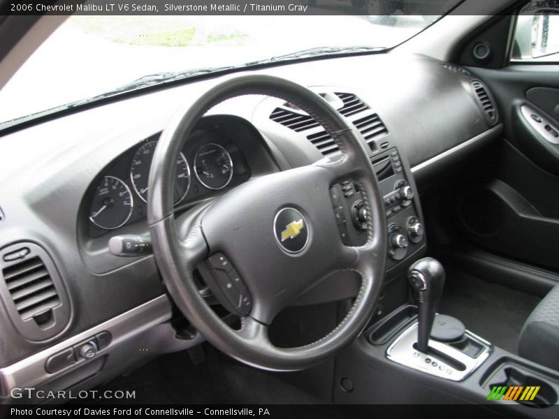 Silverstone Metallic / Titanium Gray 2006 Chevrolet Malibu LT V6 Sedan