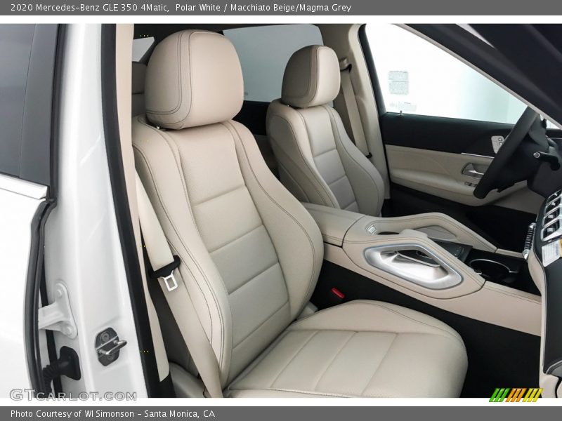 Front Seat of 2020 GLE 350 4Matic