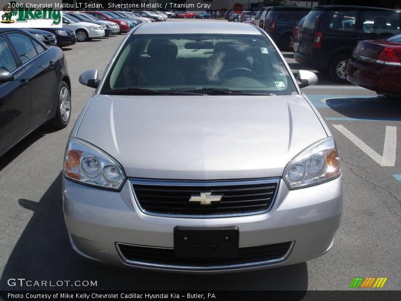 Silverstone Metallic / Titanium Gray 2006 Chevrolet Malibu LT Sedan