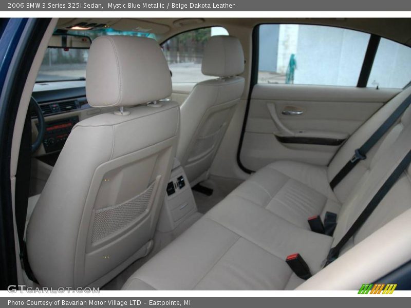 Mystic Blue Metallic / Beige Dakota Leather 2006 BMW 3 Series 325i Sedan