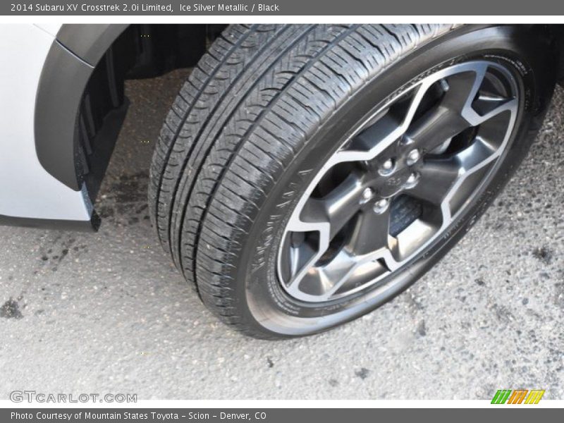 Ice Silver Metallic / Black 2014 Subaru XV Crosstrek 2.0i Limited