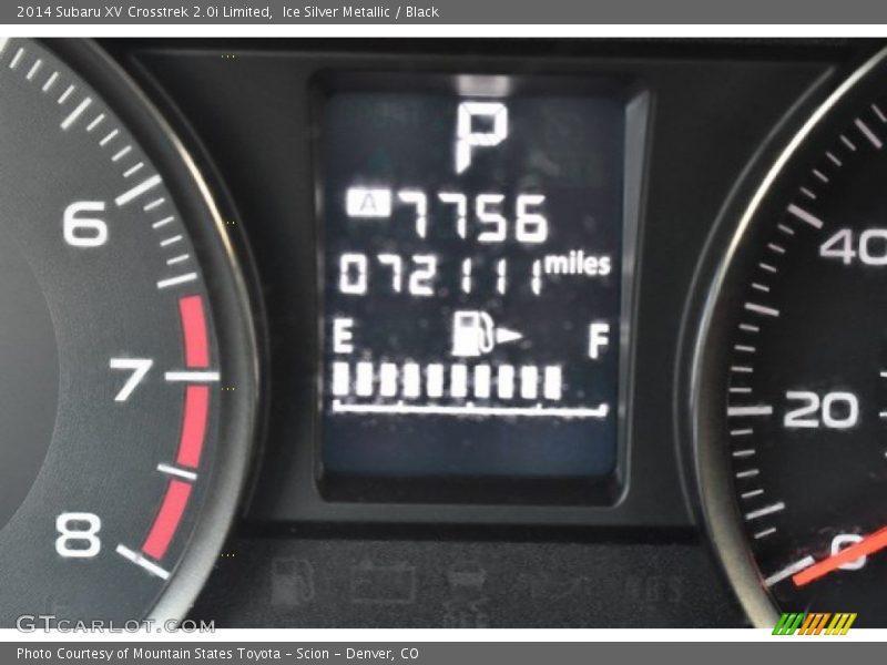 Ice Silver Metallic / Black 2014 Subaru XV Crosstrek 2.0i Limited