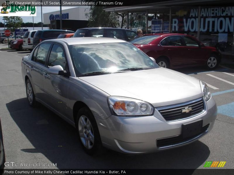 Silverstone Metallic / Titanium Gray 2006 Chevrolet Malibu LT Sedan