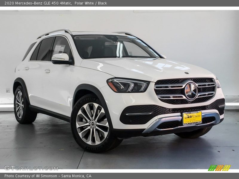 Front 3/4 View of 2020 GLE 450 4Matic