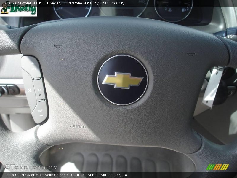 Silverstone Metallic / Titanium Gray 2006 Chevrolet Malibu LT Sedan