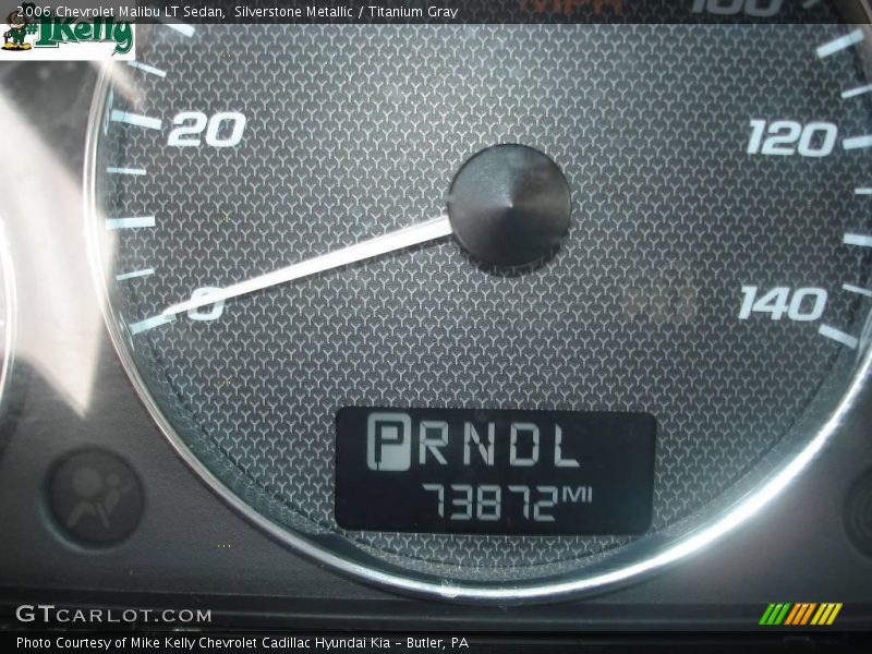 Silverstone Metallic / Titanium Gray 2006 Chevrolet Malibu LT Sedan