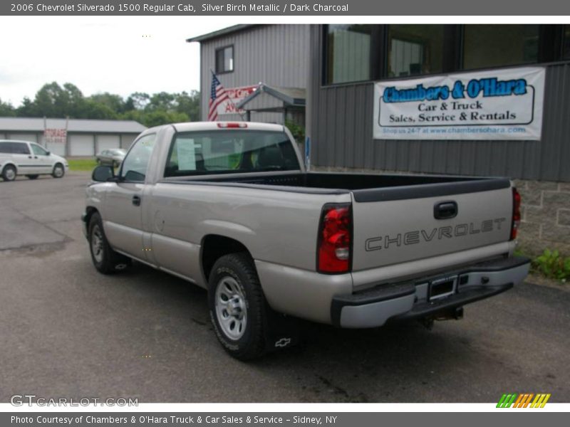Silver Birch Metallic / Dark Charcoal 2006 Chevrolet Silverado 1500 Regular Cab