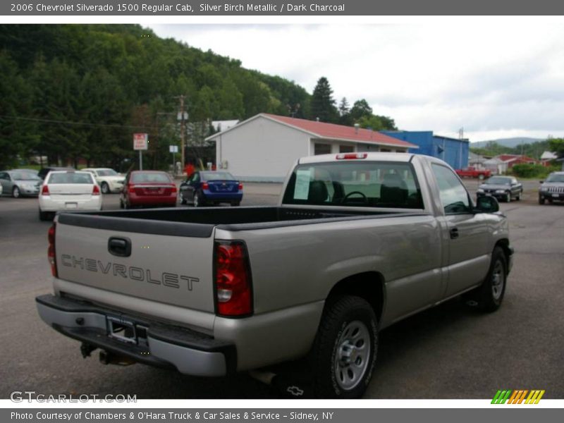Silver Birch Metallic / Dark Charcoal 2006 Chevrolet Silverado 1500 Regular Cab