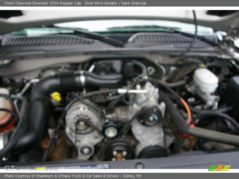 Silver Birch Metallic / Dark Charcoal 2006 Chevrolet Silverado 1500 Regular Cab