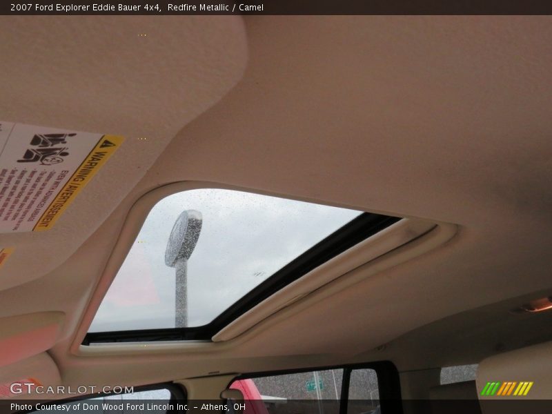 Redfire Metallic / Camel 2007 Ford Explorer Eddie Bauer 4x4