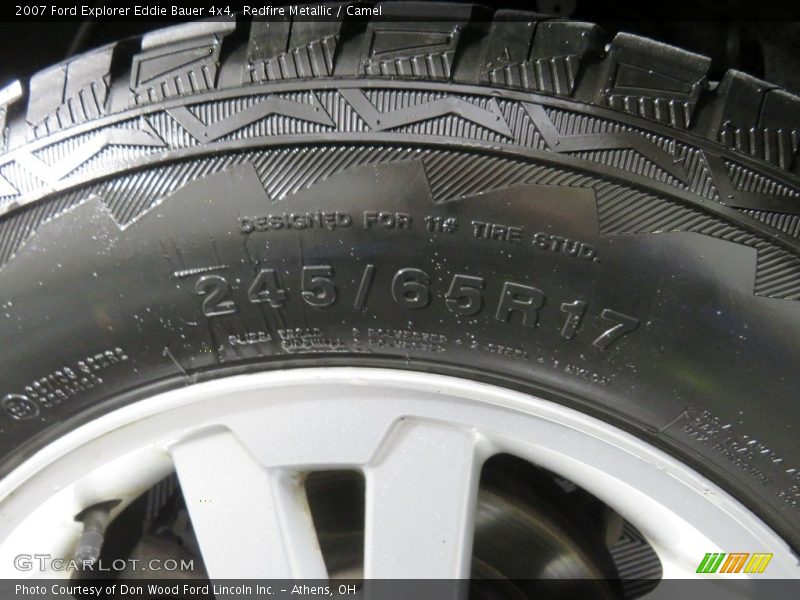 Redfire Metallic / Camel 2007 Ford Explorer Eddie Bauer 4x4