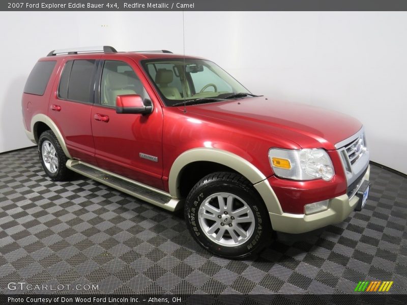 Redfire Metallic / Camel 2007 Ford Explorer Eddie Bauer 4x4