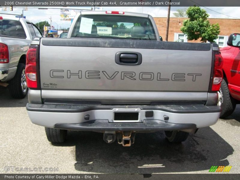 Graystone Metallic / Dark Charcoal 2006 Chevrolet Silverado 2500HD Work Truck Regular Cab 4x4