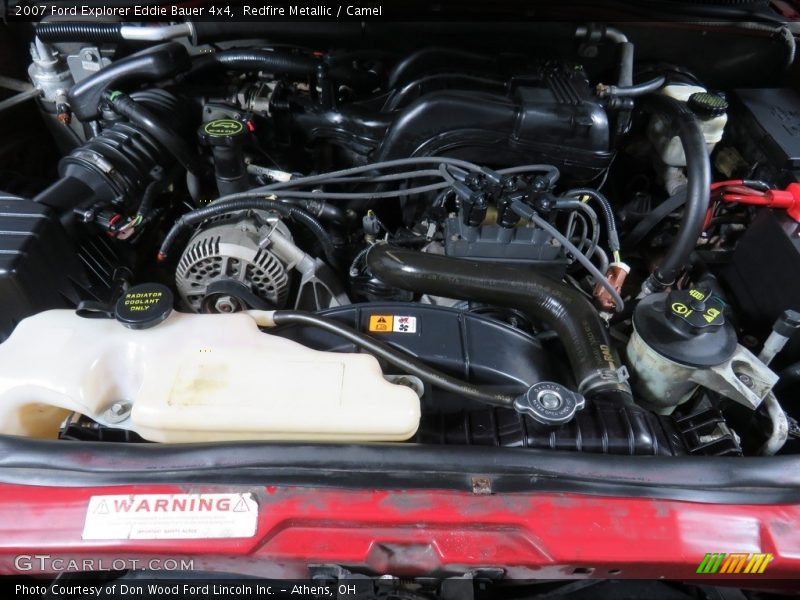 Redfire Metallic / Camel 2007 Ford Explorer Eddie Bauer 4x4