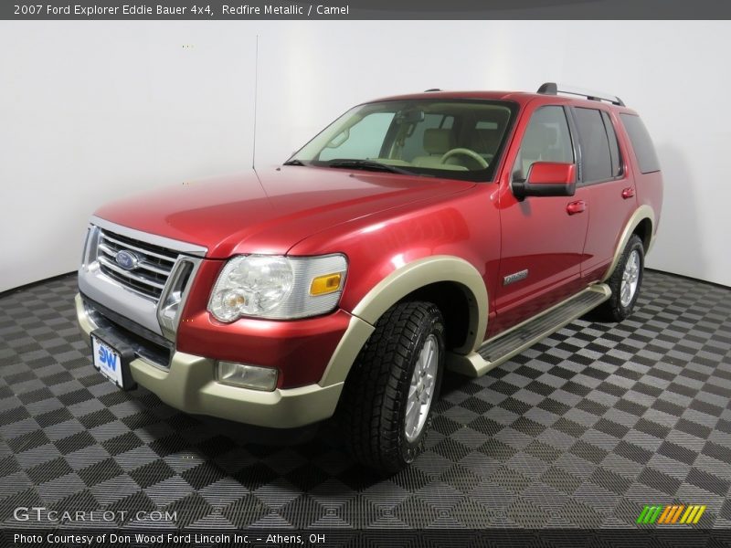 Redfire Metallic / Camel 2007 Ford Explorer Eddie Bauer 4x4
