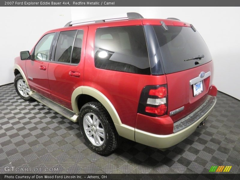 Redfire Metallic / Camel 2007 Ford Explorer Eddie Bauer 4x4