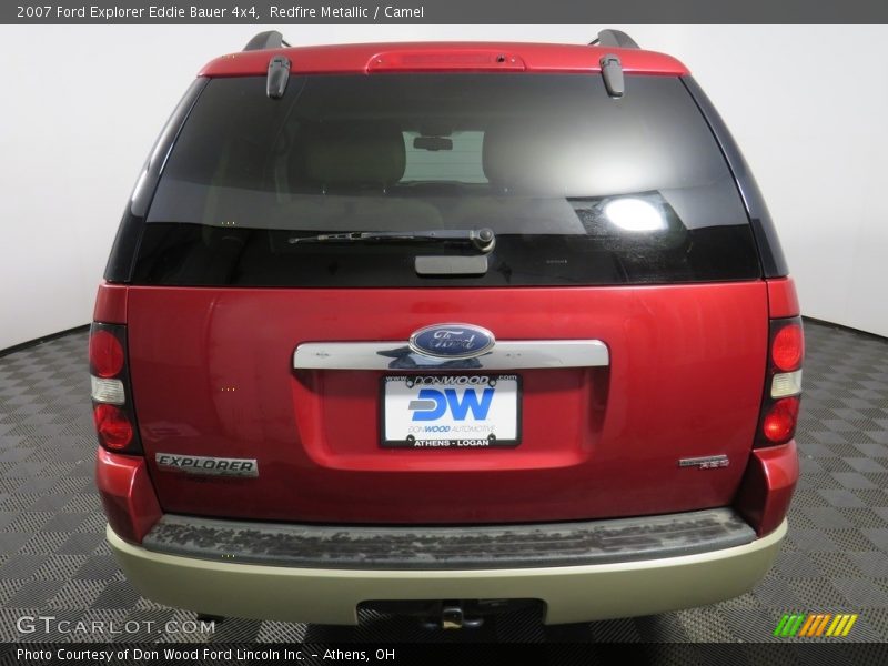 Redfire Metallic / Camel 2007 Ford Explorer Eddie Bauer 4x4