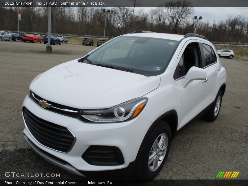 Summit White / Jet Black 2019 Chevrolet Trax LT AWD