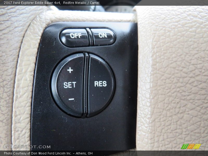 Redfire Metallic / Camel 2007 Ford Explorer Eddie Bauer 4x4