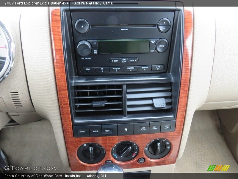 Redfire Metallic / Camel 2007 Ford Explorer Eddie Bauer 4x4
