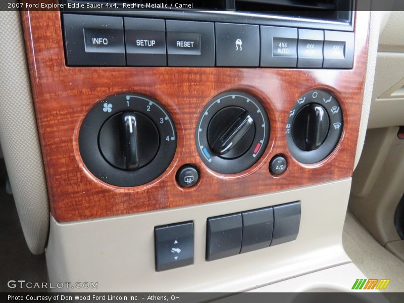 Redfire Metallic / Camel 2007 Ford Explorer Eddie Bauer 4x4