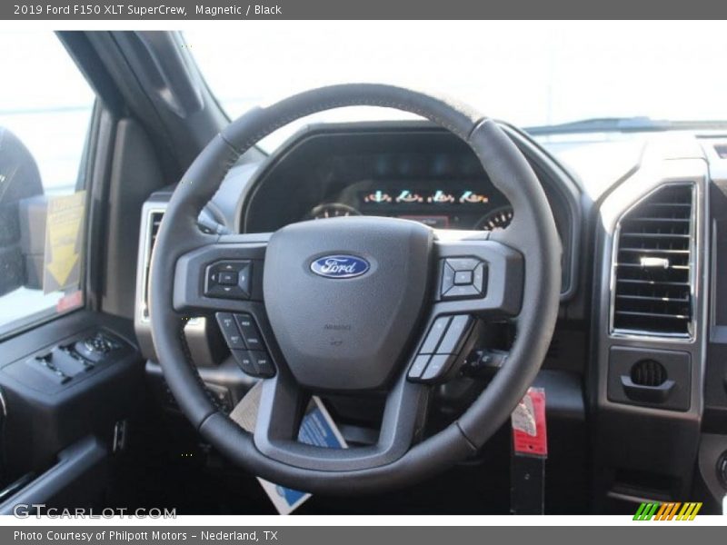 Magnetic / Black 2019 Ford F150 XLT SuperCrew