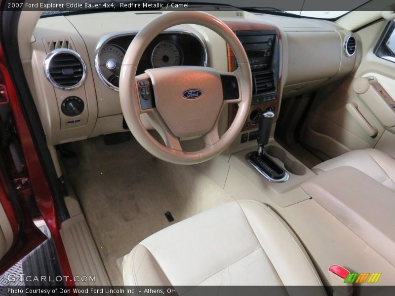 Redfire Metallic / Camel 2007 Ford Explorer Eddie Bauer 4x4