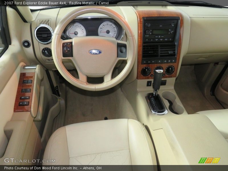 Redfire Metallic / Camel 2007 Ford Explorer Eddie Bauer 4x4