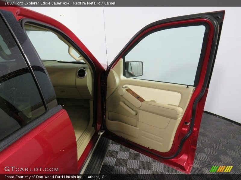 Redfire Metallic / Camel 2007 Ford Explorer Eddie Bauer 4x4
