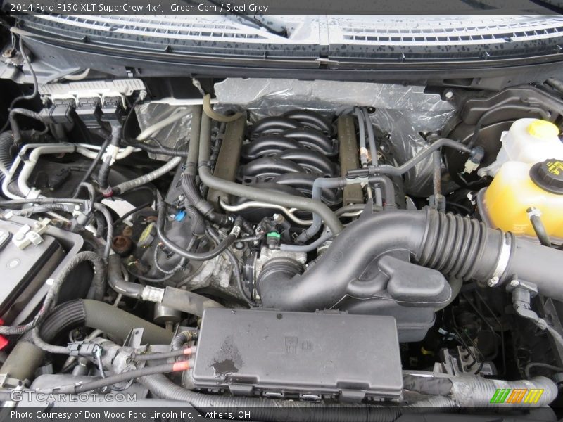 Green Gem / Steel Grey 2014 Ford F150 XLT SuperCrew 4x4