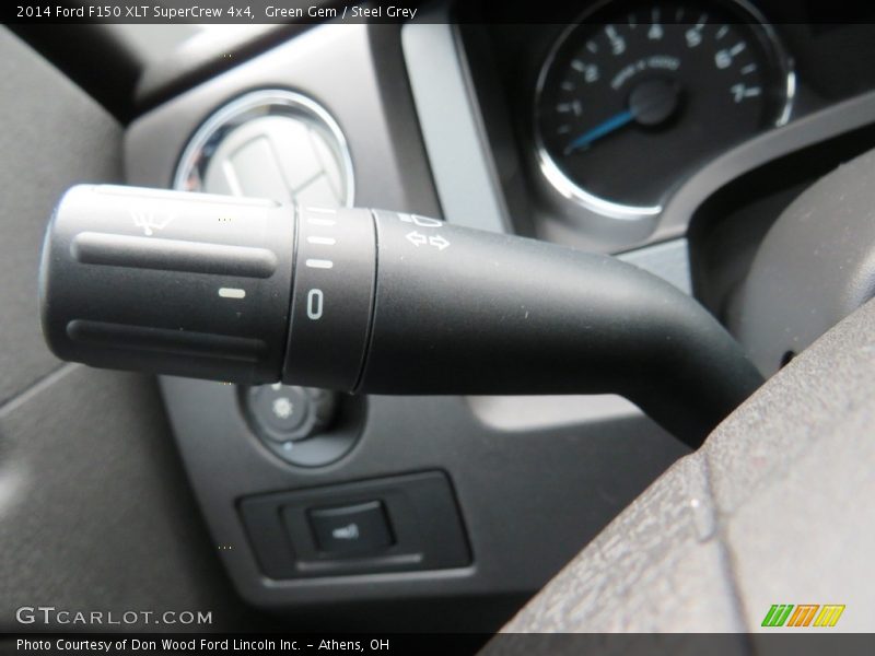 Green Gem / Steel Grey 2014 Ford F150 XLT SuperCrew 4x4